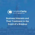 Business Interests and Their Treatment in the Event of a Breakup