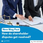How do shareholder disputes get resolved in Scotland?