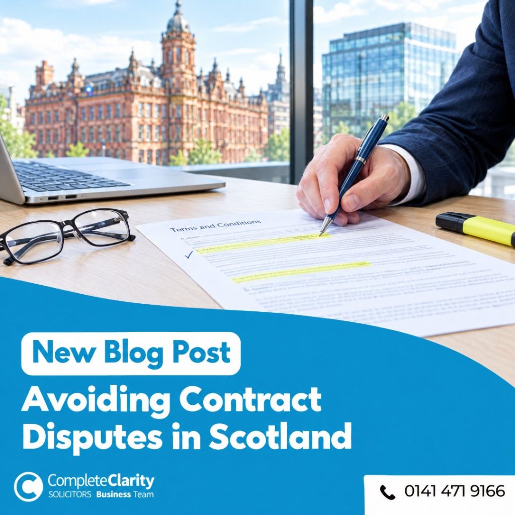 How Do You Protect Your Business from Contract Disputes in Scotland?