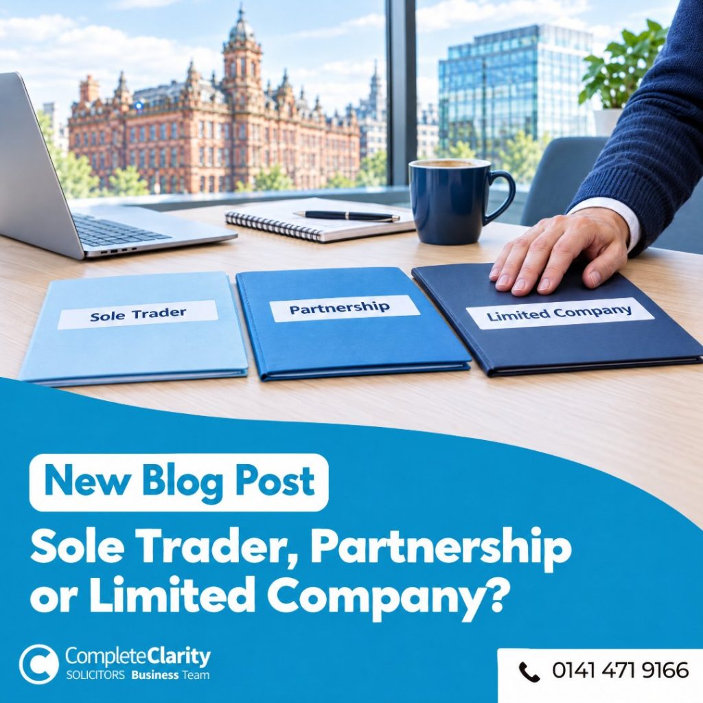 What Legal Structure Is Best for a New Business in Scotland?