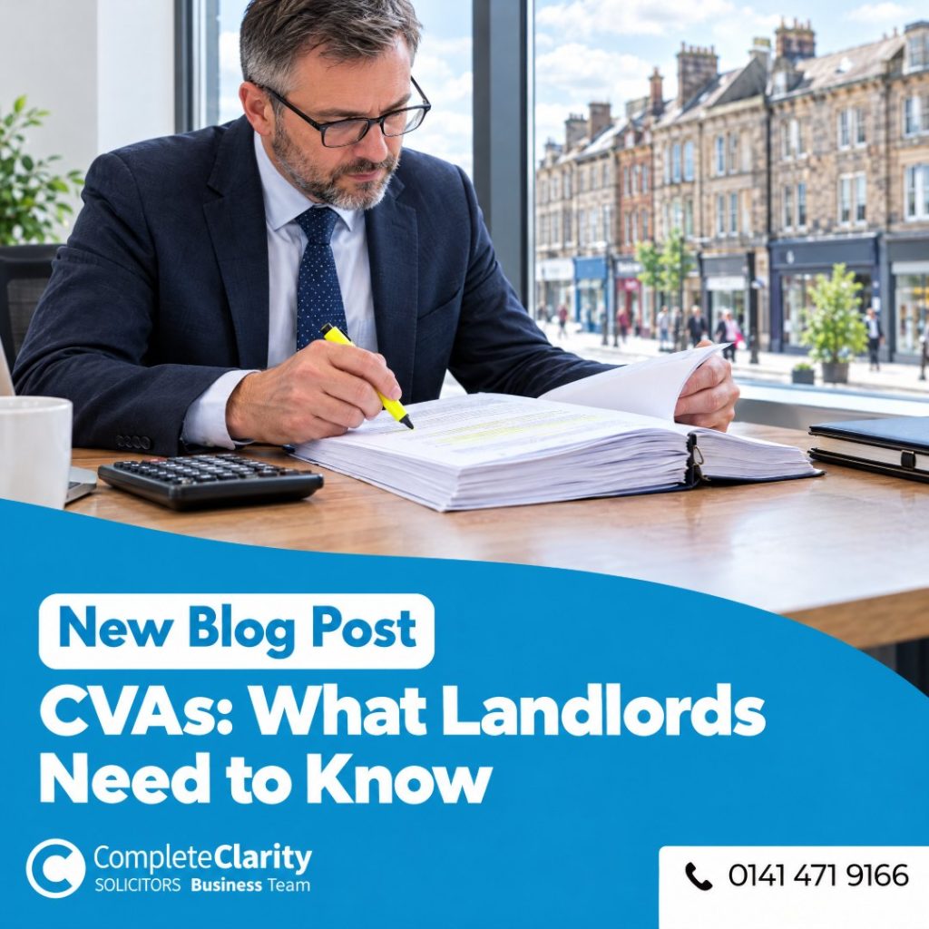 Company Voluntary Arrangements (CVAs): Key Considerations for Landlords